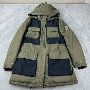 Moose Knuckles Green Parka Down Jacket Women's Size M